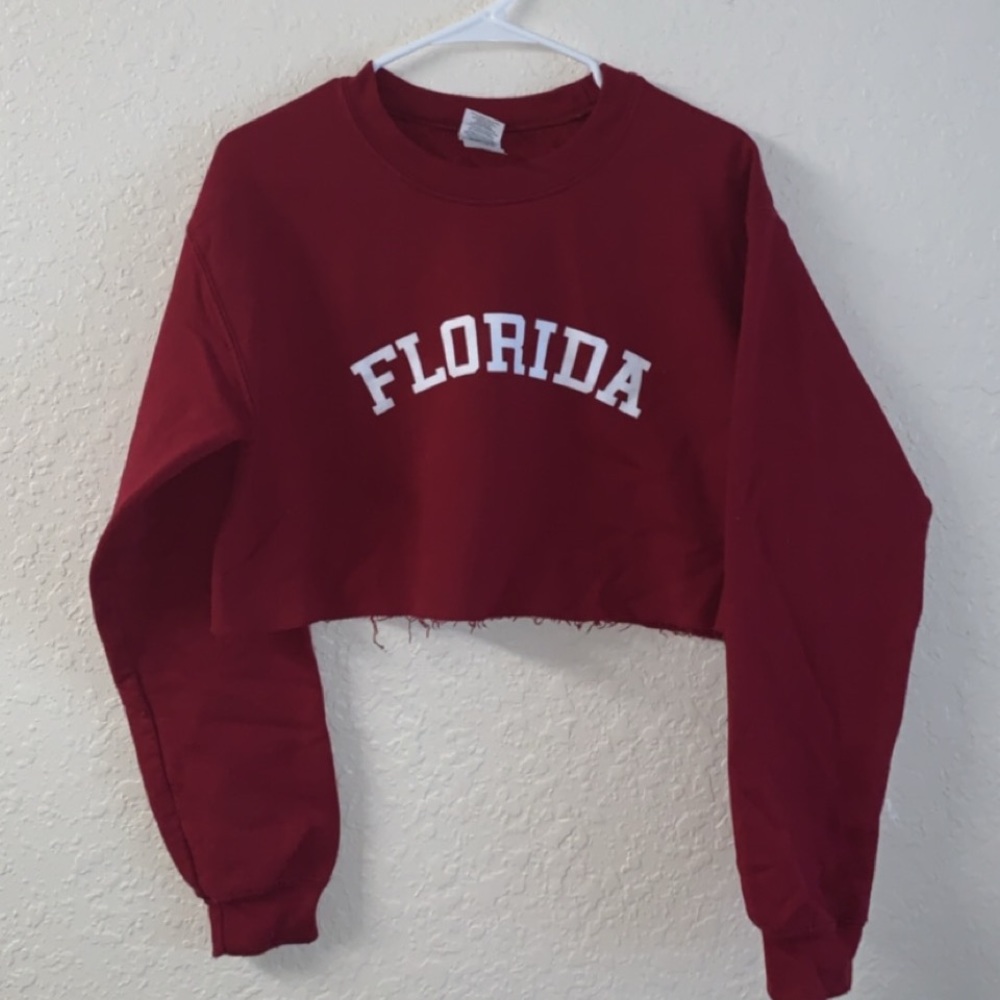 Florida cropped sweatshirt